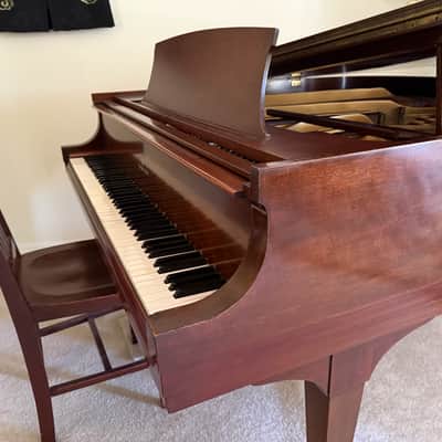 Steinway Model S 5"1" 1954 - Mahogany image 3