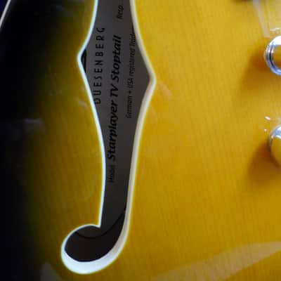 Duesenberg Starplayer TV Stoptail 2TSB + Seymour Duncan Blues Pickups image 7