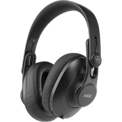 AKG K361-BT Professional Bluetooth Closed-Back Studio Headphones - Black image 2