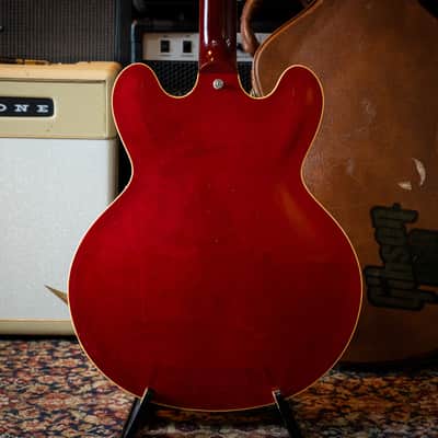 Gibson ES-335 Dot 1990 - Cherry w/OHSCGibson ES-335 Dot – 1990 – Cherry – w/ Original Hardcase – Very Good Condition image 11