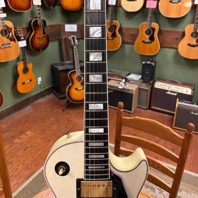 1999 Gibson Les Paul Custom Alpine White OHSC image 11