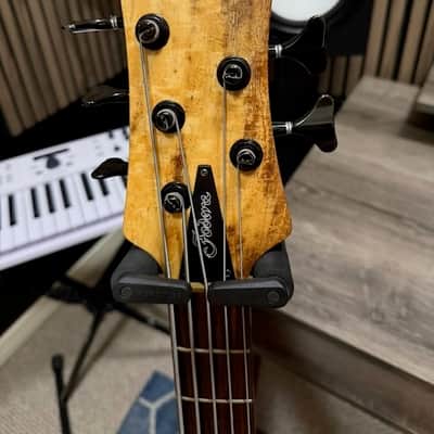 2009 Fodera Emperor II 5 Elite – Spalted Mango Top, NYC Era, Pope Preamp, OHSC image 7