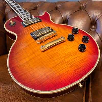 1990 Gibson Les Paul Custom – Cherry Sunburst image 4