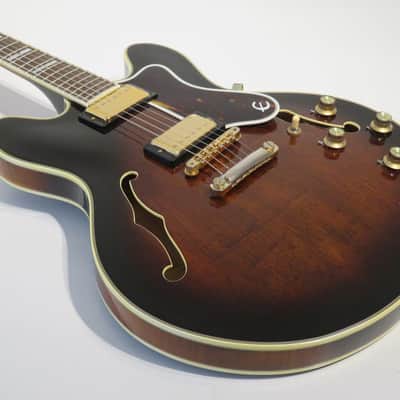 80's Epiphone Sheraton Matsumoko Japan in Antique Sunburst - Superb! image 10