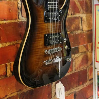 2019 ESP E-II Horizon NT Flame Maple Top – Dark Brown Sunburst image 2