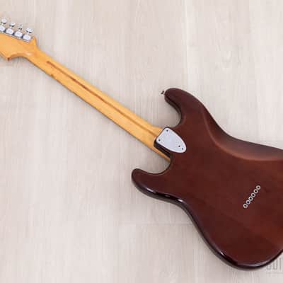 1973 Fender Stratocaster Hardtail Vintage Guitar Mocha w/ Case image 12