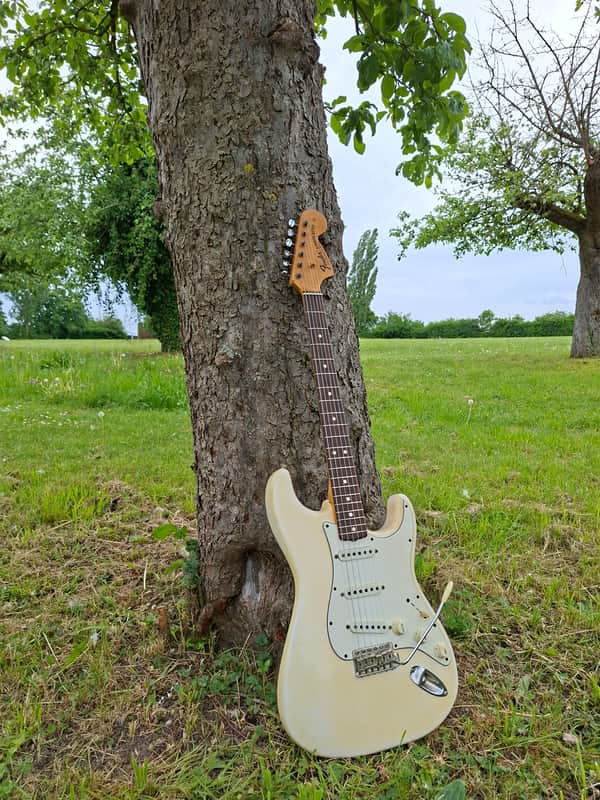 Fender Stratocaster 1969 - Refin Olympic White Hendrix - Very Good