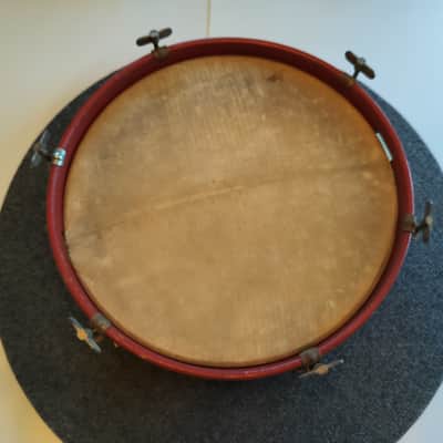 Slingerland 1920's/30’s 3X12 Maple “Juvenile” Model 6 Lug Snare Drum image 7