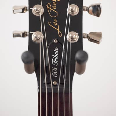 2012 Gibson USA Les Paul 50s Tribute P90 - Black Satin image 21