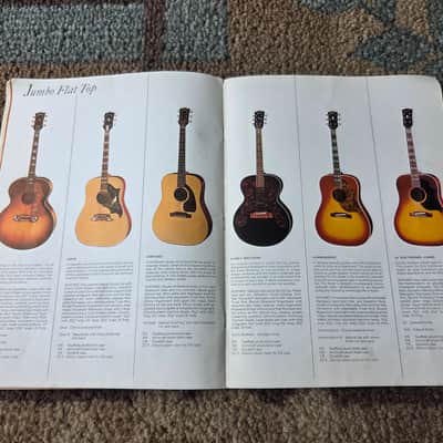 Vintage 1966 Gibson Full-Line Full-Color Catalog! Rare, Original Case Candy, Paperwork! image 16