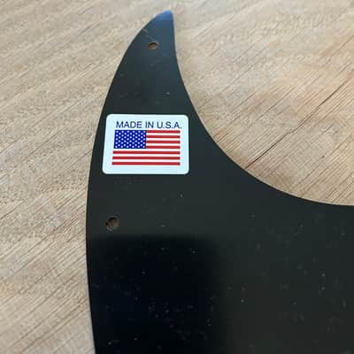 Allparts Jazz Bass Pickguard Black (2026 / new) image 3
