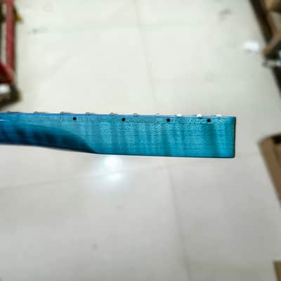 Strat Flamed Maple Guitar Neck, 21-Frets image 5
