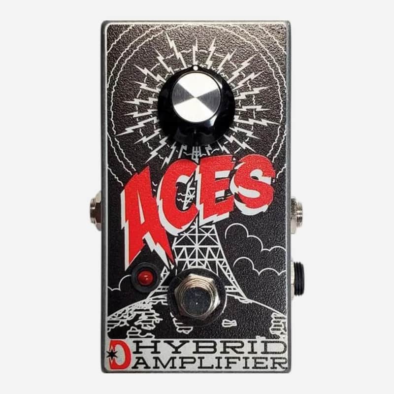 Daredevil Aces Hybrid Amplifier 2022 - Present - Silver / Black Graphic image 1