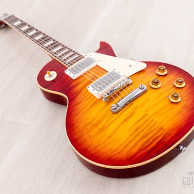 2019 Gibson Custom Shop Historic 1959 Les Paul Standard R9 60th Anniversary Factory Burst VOS w/ Case, CoA, Tags image 12