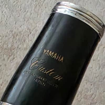 Yamaha Custom YCL-81 Professional Wood Clarinet •  2 Barrels + Vandoren 5RV image 14