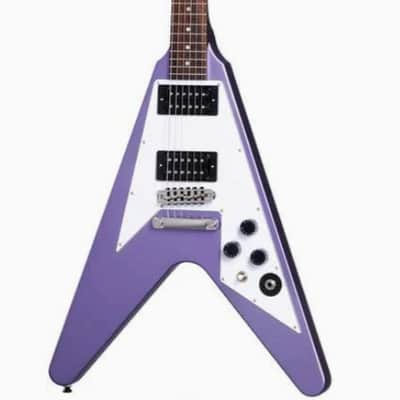 Epiphone Kirk Hammett '79 Flying V 2023 - Present - Purple Metallic image 1