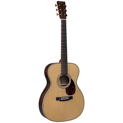 Martin OM-28 Modern Deluxe Acoustic Guitar - Natural image 3