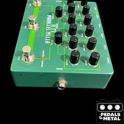 Electro-Harmonix Tri Parallel Mixer Effects Loop Mixer/Switcher 2019 - Present - Green - X18950 image 5