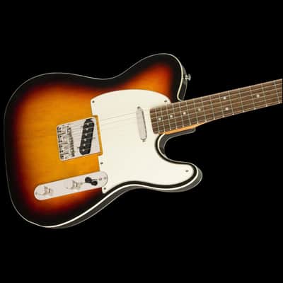 Squier Classic Vibe 60's Telecaster Custom Electric Guitar - 3-Tone Sunburst image 7