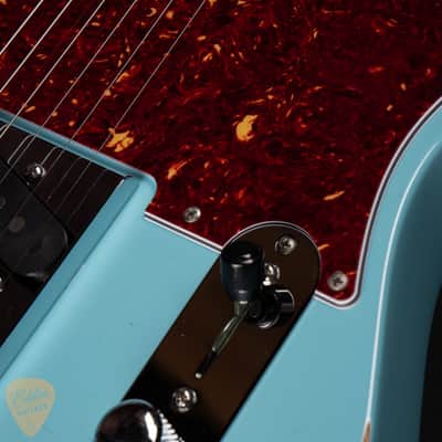 2024 - Suhr Eddie's Guitars Exclusive Roasted Classic T Antique - Daphne Blue #78332 image 13