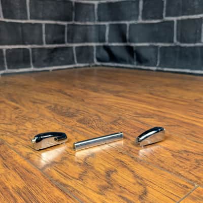 Pearl 10" Tom Long Lugs (Set of 6) – Chrome – 1 1/2" Hole Spacing – OEM Pearl Replacement Hardware image 4