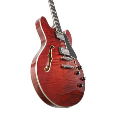 Eastman T486 Thinline Hollow Body Electric Guitar - Classic Finish image 6