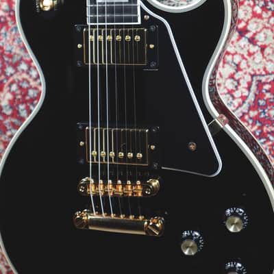 Epiphone Les Paul Custom - Gibson pickup upgrade image 7