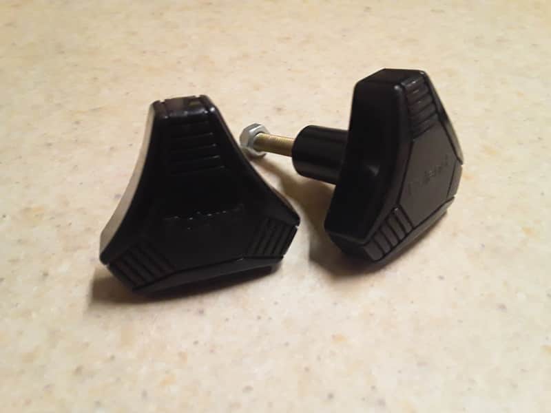 (Pair) of Vintage Roland Triangular Drum Clamp Tightening Knobs - (2 Knobs) - *Reduced Price Sale* image 1