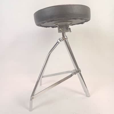 Ludwig 60s Porto-Seat Drum Set Throne Vintage Adjustable Chair Script USA#1025-1 image 3