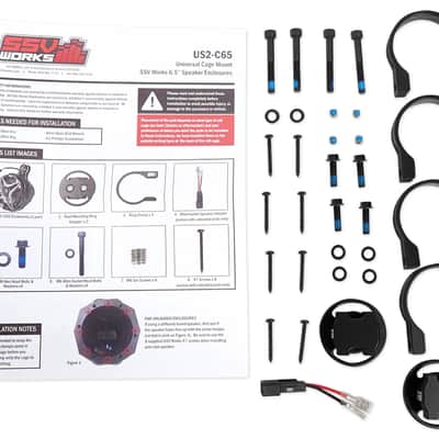 SSV Works 1.5" Roll Bar Tower Speaker 6.5" Pods+Portable Bluetooth Home Speaker image 12