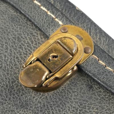 Gibson J200 Case Black with Yellow Lining 1960s image 6