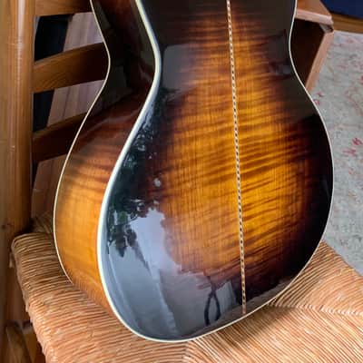 DuMont OO Nick Lucas inspired relic 2018 Reliced gloss nitrocellulose lacquer- hand rubbed sunburst image 5