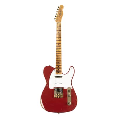 Fender Fender Limited Edition Hotshot Telecaster Relic Aged Cimarron Red - Custom Electric Guitar image 2