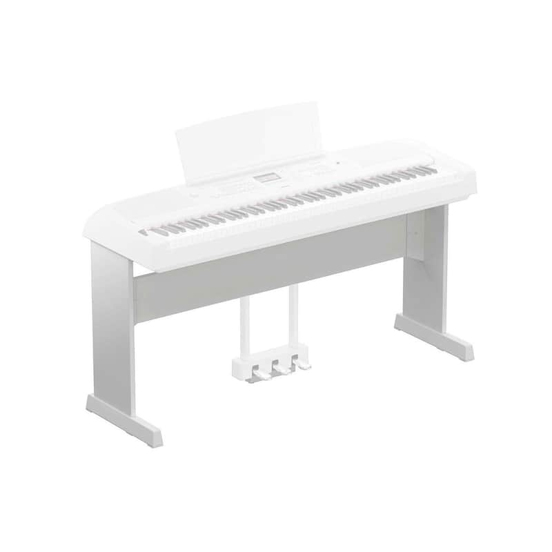 Yamaha L-300 Stand for DGX-670 Keyboard (White) image 1