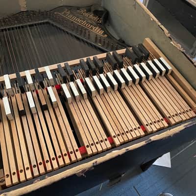 Reichelt's Pianochordia c1920 (Dolceola/Marxophone-like piano-zither) image 2