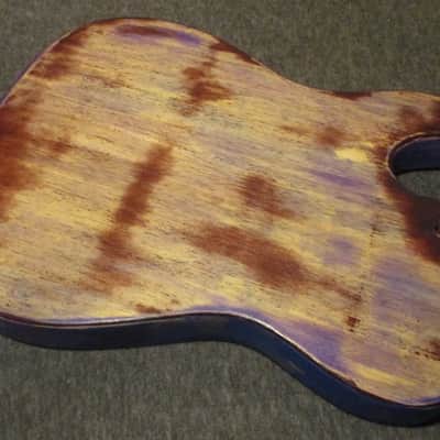 Dyed Basswood Telecaster Body image 11