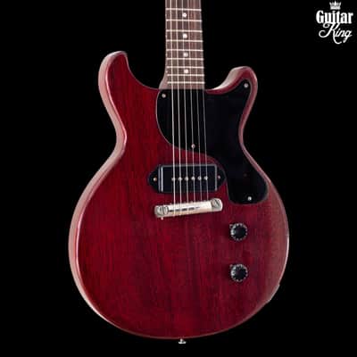 Gibson Custom 1958 Les Paul Junior Double Cut Reissue VOS Cherry Red image 1