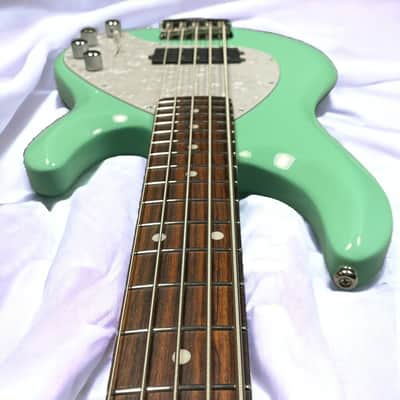 Ernie Ball Music Man StingRay 5 Special, Laguna Green / Rosewood *LAST 1! image 6