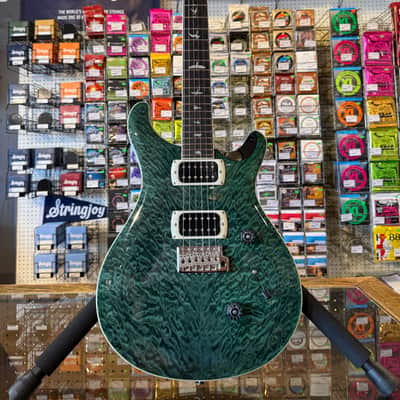 PRS SE Custom 24 Quilt 2026 - Present - Teal Black image 1