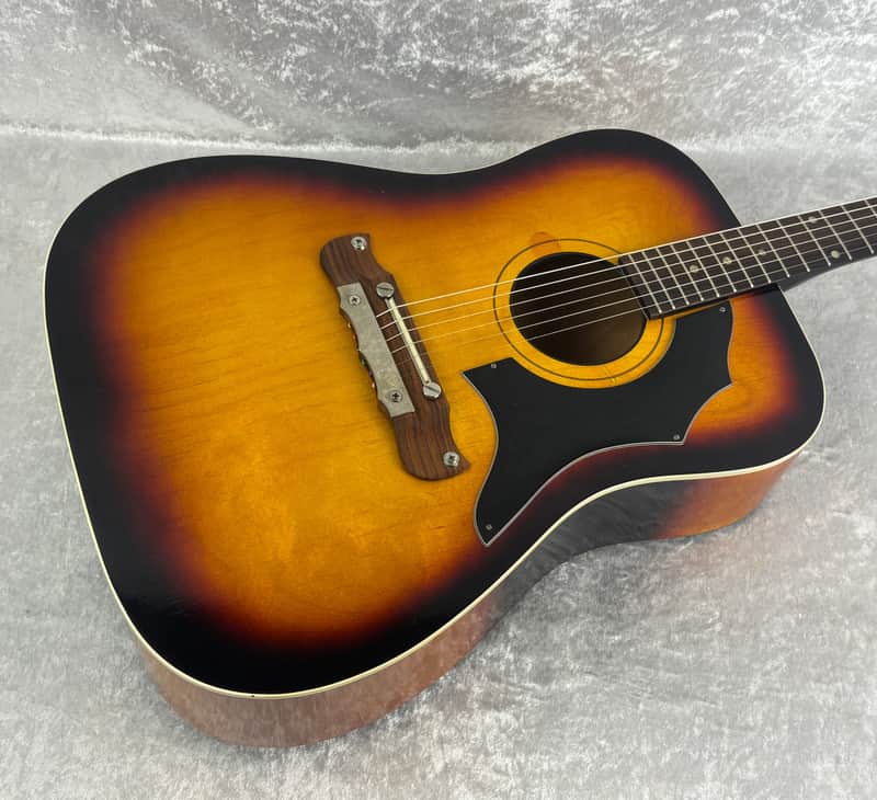 Contessa acoustic guitar in sunburst finish (made in Germany) image 1