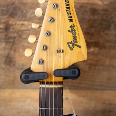 1965 Fender Mustang Rosewood Fretboard w/ Original Case - Dakota Red image 8