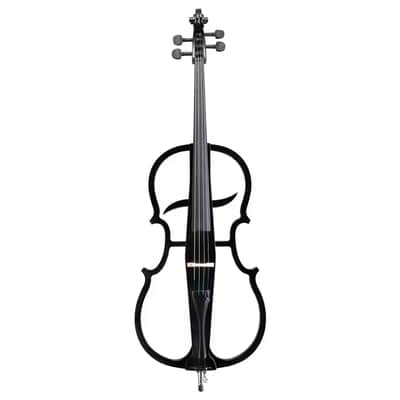 New 4/4 Quality Electric Cello Black Comb Set Case Bow Rosin image 4