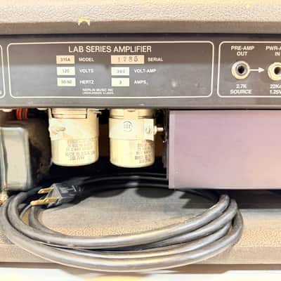 Lab Series L2 100-Watt Vintage Solid State Bass Amp Head - Moog Designed 1970's image 11