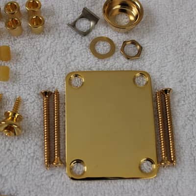 Fender/Gotoh Humbucker Telecaster Gold Hardware Set Modern GTC302 6-saddle Bridge Tele TB-0031-002 image 3