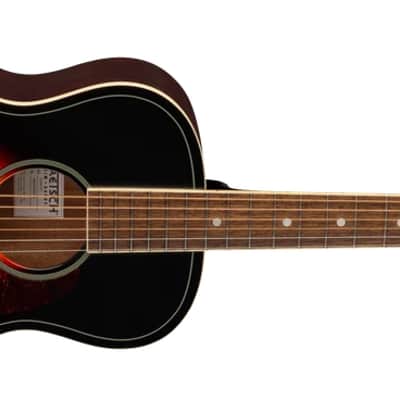 Gretsch Jim Dandy Concert - Walnut Fingerboard, Black Pickguard, Deep Cherry Burst image 1