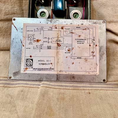 Ampeg Scrambler SC-1 w/Box & Paperwork 1969 image 13