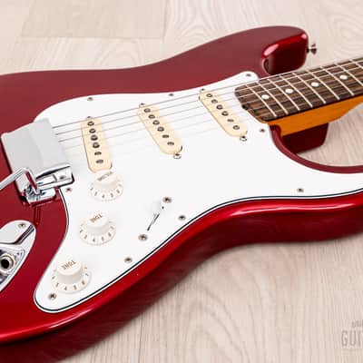 1997 Fender American Vintage '62 Stratocaster Candy Apple Red, Near-Mint w/ Case, Hangtags image 6