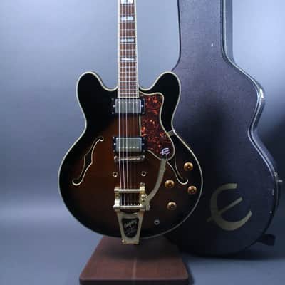 1990's Epiphone Sheraton Vintage Sunburst image 9