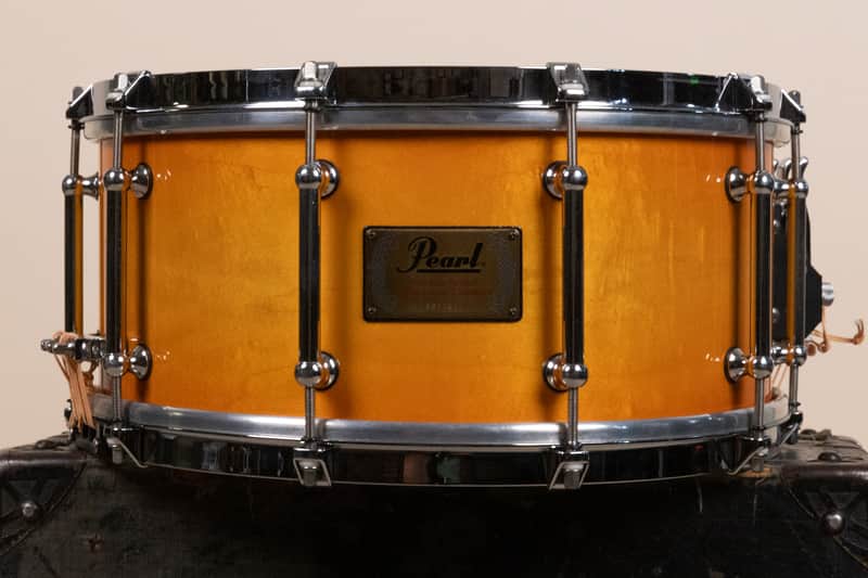 Pearl Symphonic 6.5x14 6-Ply Maple Snare Drum image 1