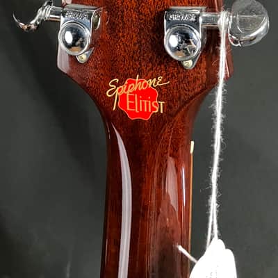 Epiphone Elitist J-45 Slope Shoulder Dreadnought Acoustic Guitar Vintage Sunburst w/ OHSC image 10